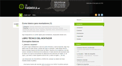Desktop Screenshot of lafarandula.net